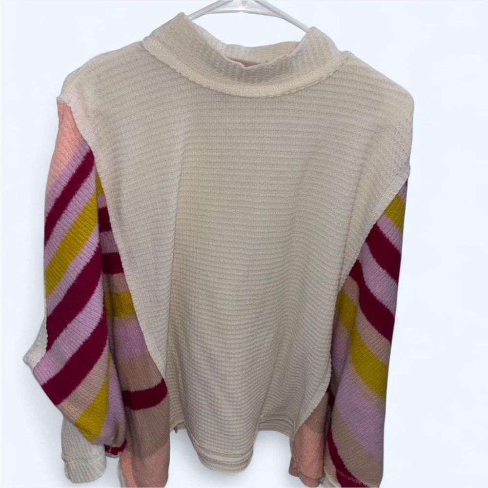 Free People Mock Neck Sweater